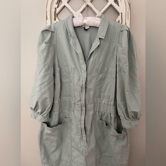 Universal Thread Light Green Jumpsuit - Picture 3 of 16